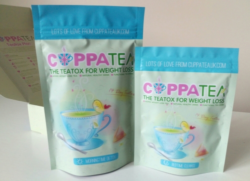 Cuppatea uk teatox weight loss morning bedtime cleanse